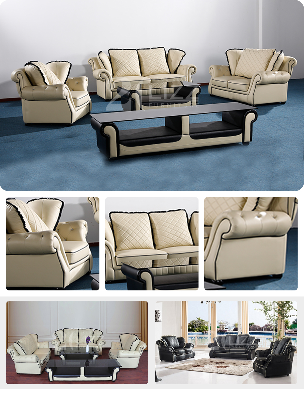 Sofa de cuero