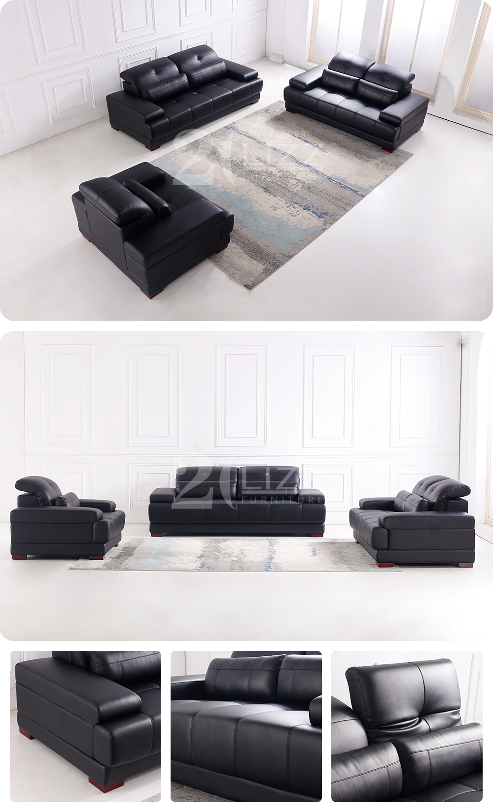 Sofa de cuero