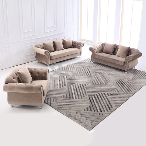 Tela de felpa elegante moderna SoFa