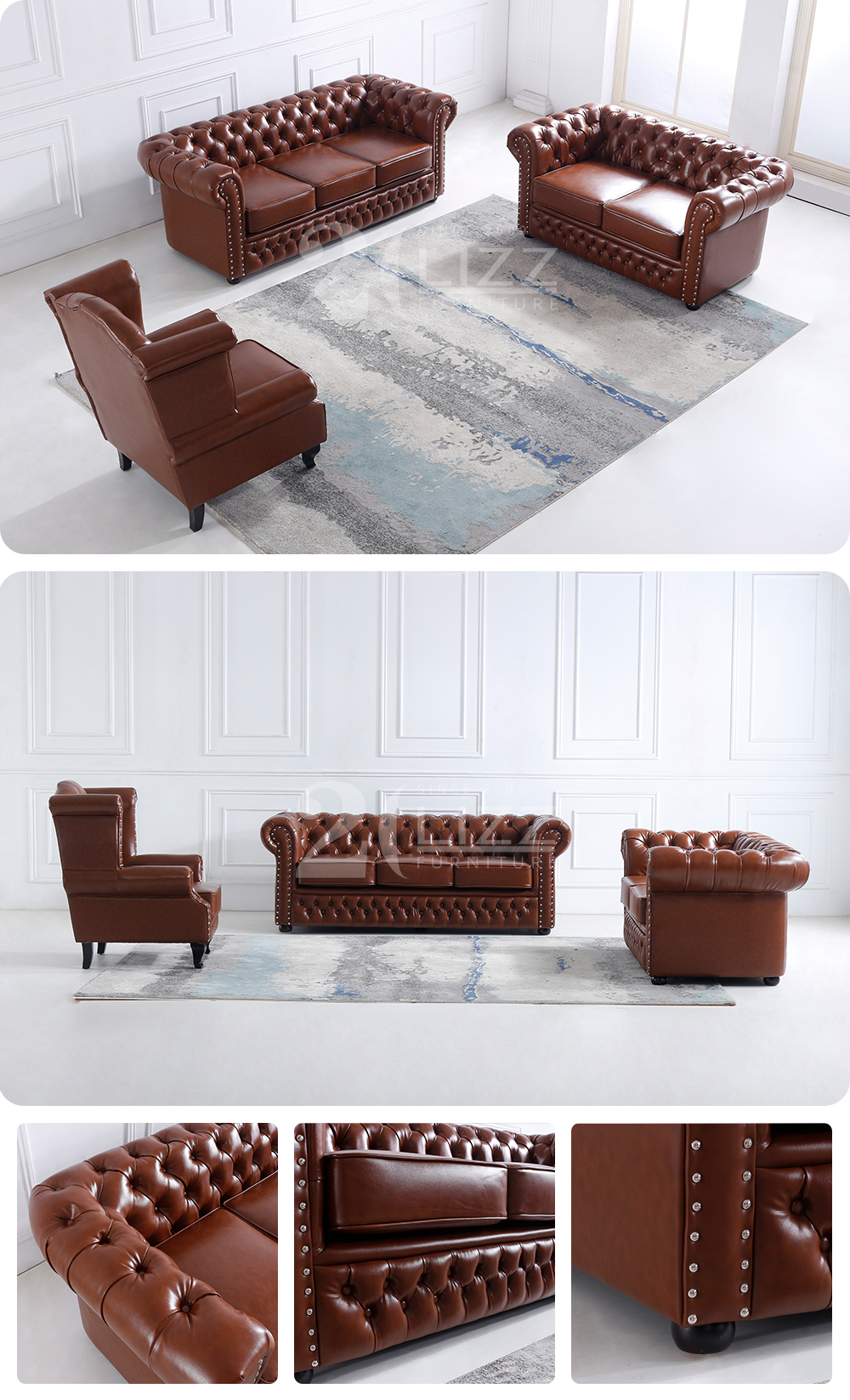 Sofa de cuero