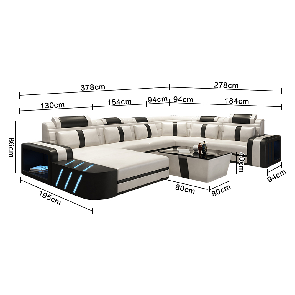 Sofa de cuero