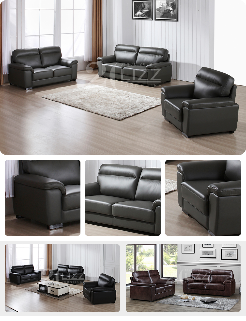 Sofa de cuero