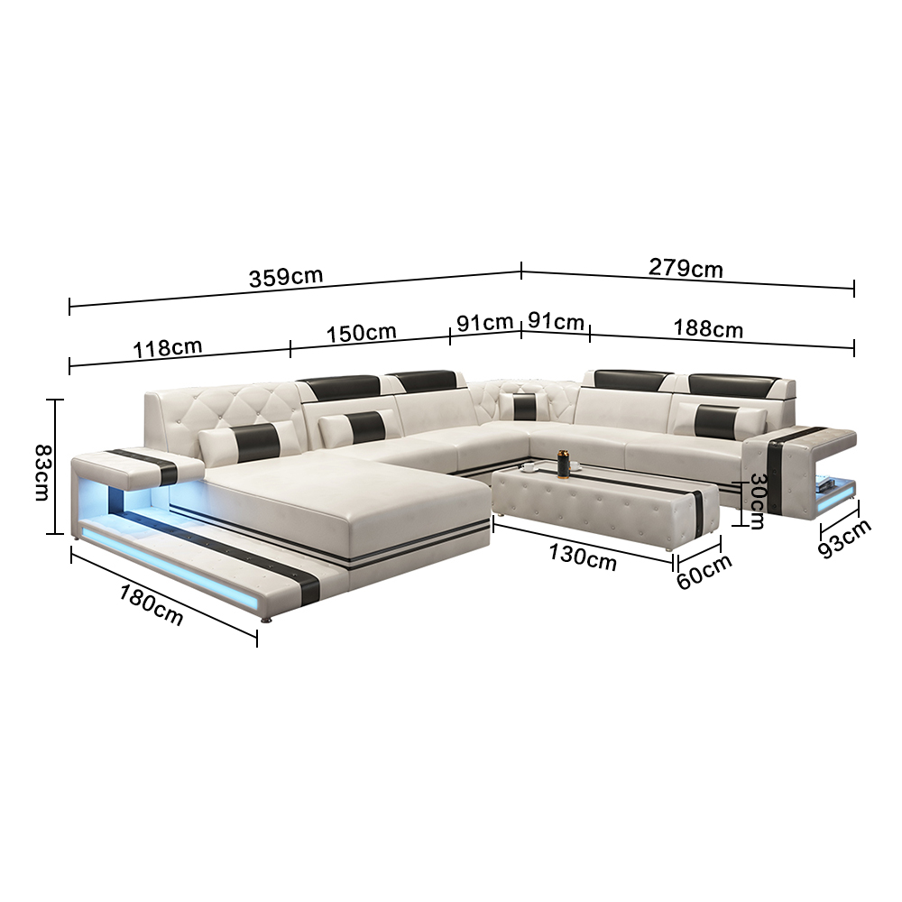 Sofa de cuero