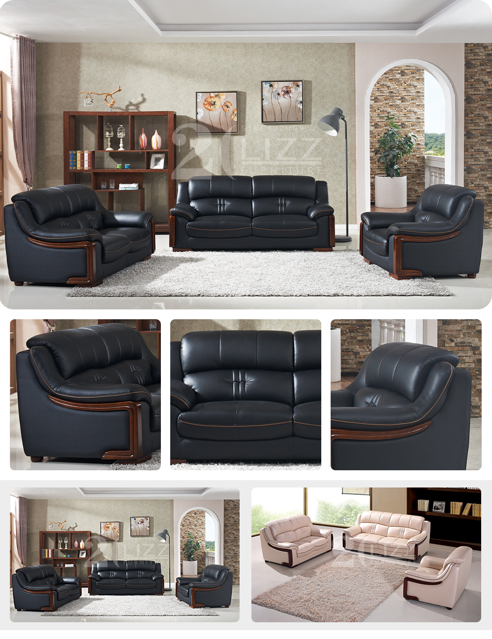 Sofa de cuero