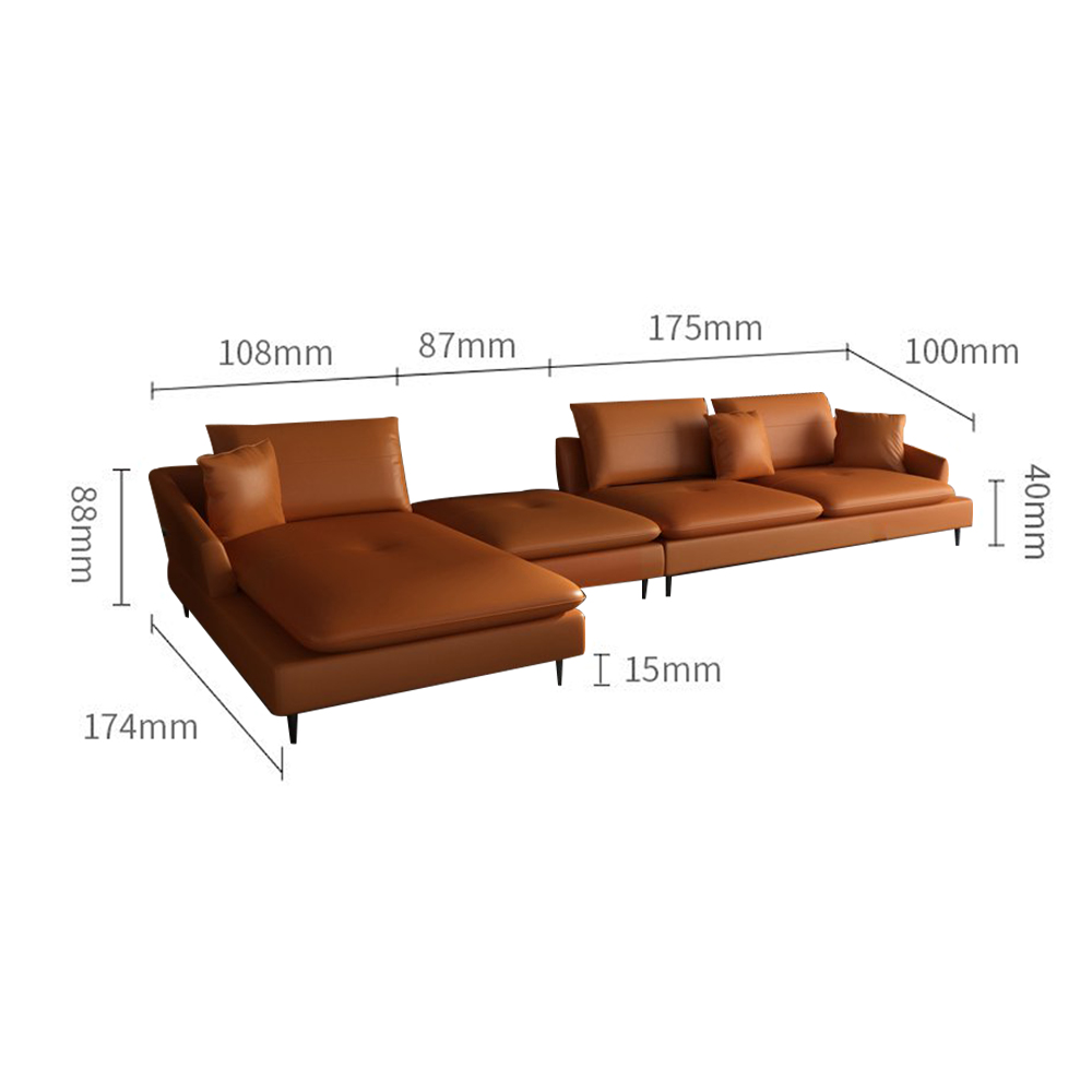 Sofa de cuero