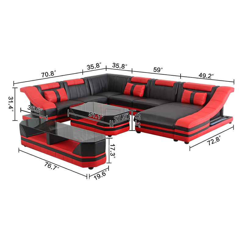 Sofa de cuero