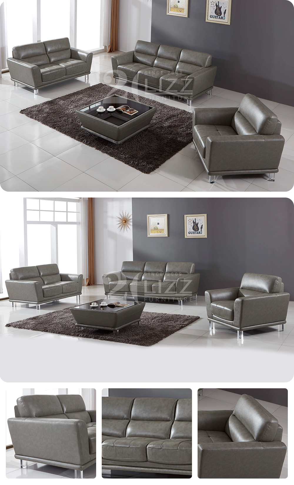 Sofa de cuero