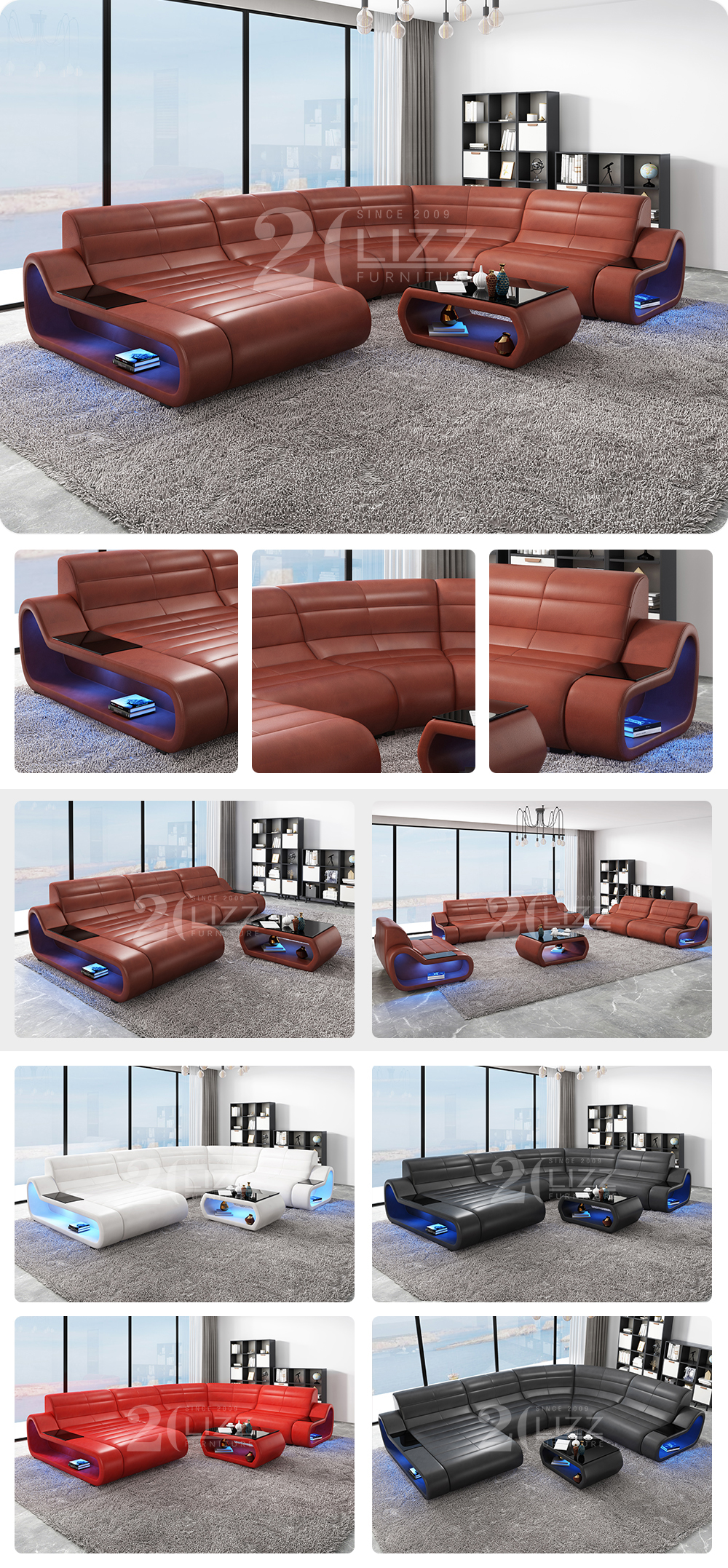 Sofa de cuero