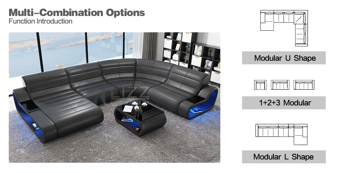 Sofa de cuero