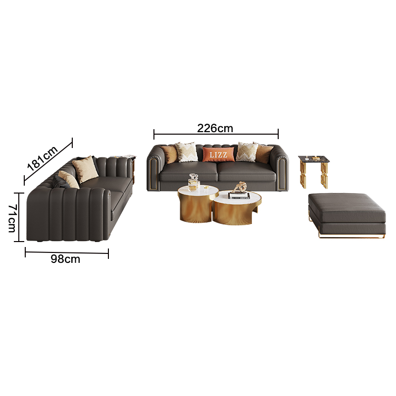 Sofa de cuero