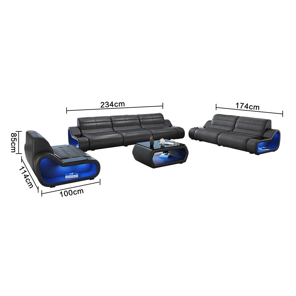 Sofa de cuero