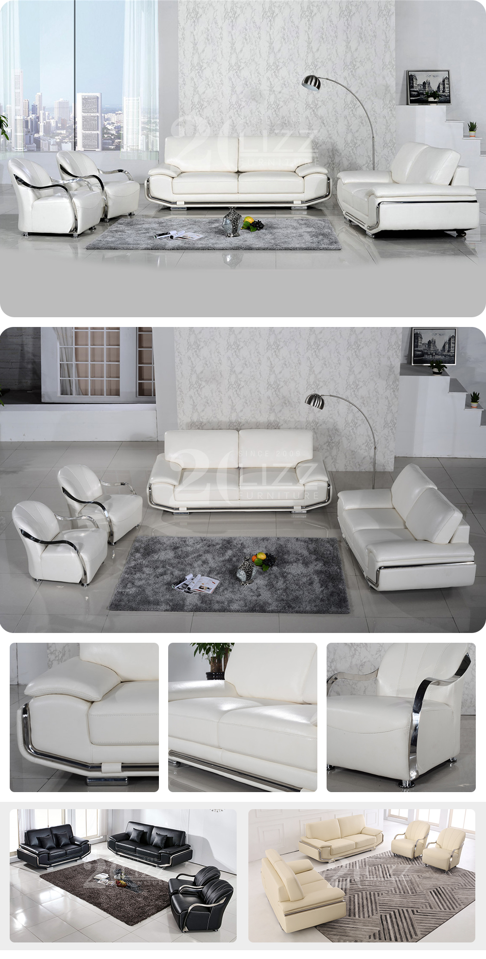 Sofa de cuero