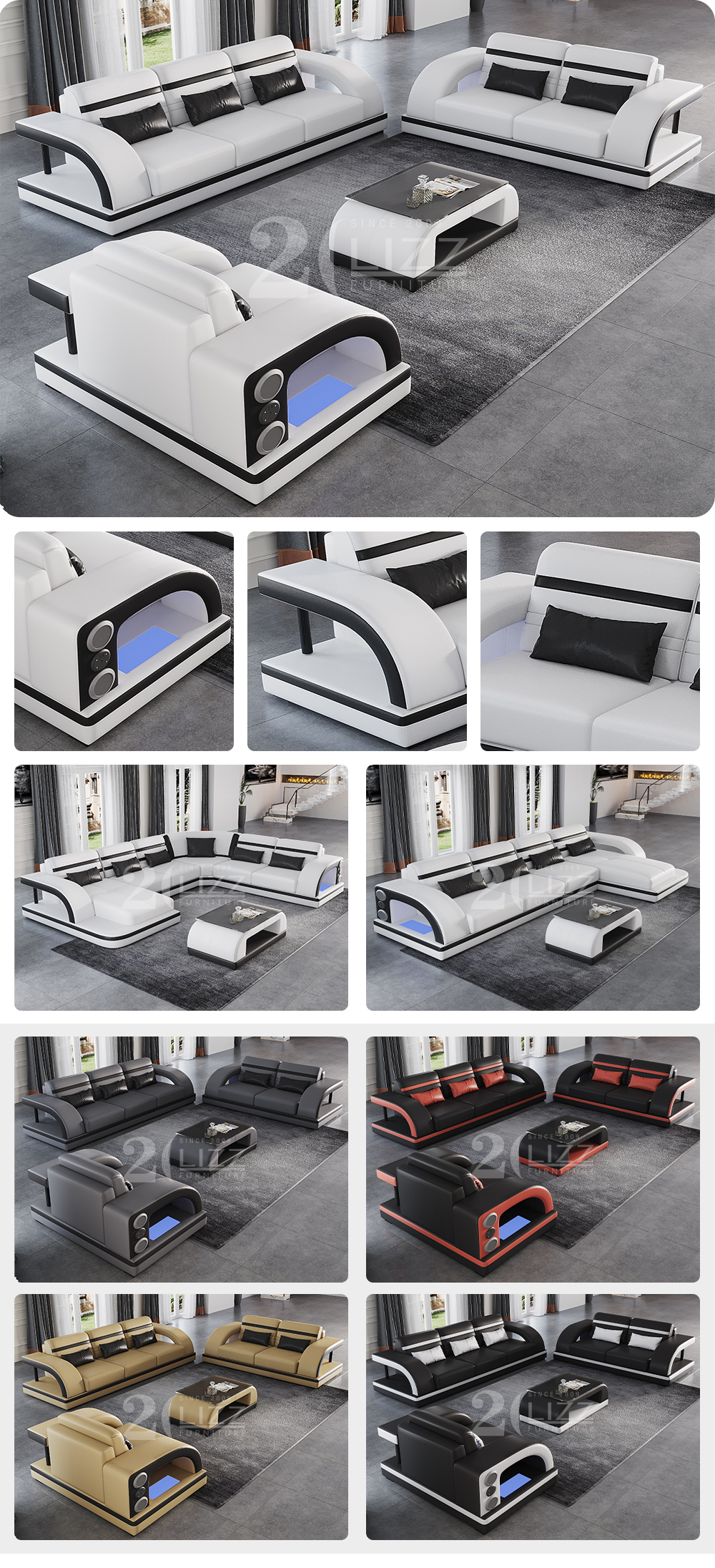 Sofa de cuero