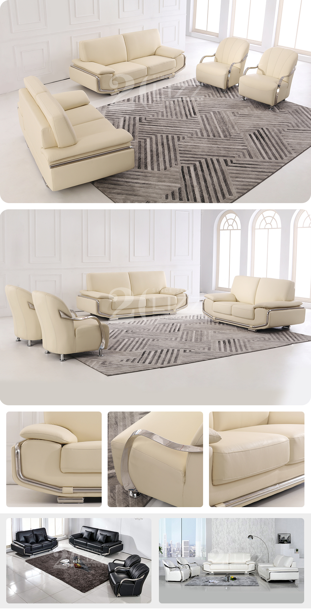 Sofa de cuero