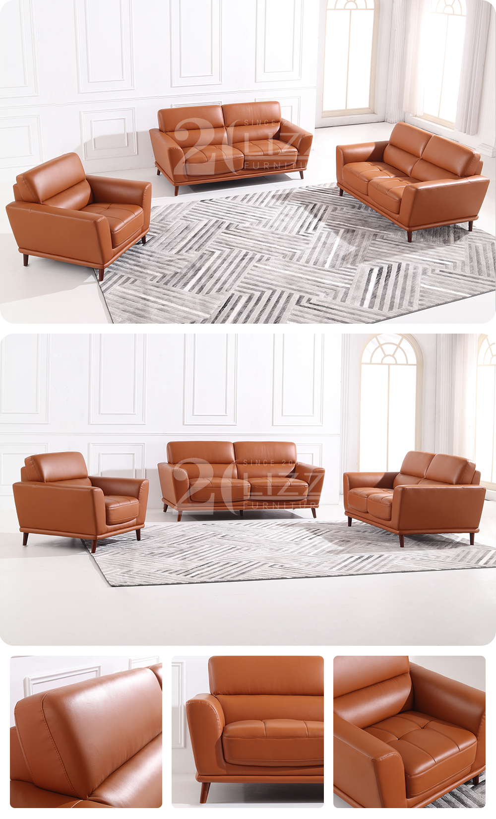 Sofa de cuero
