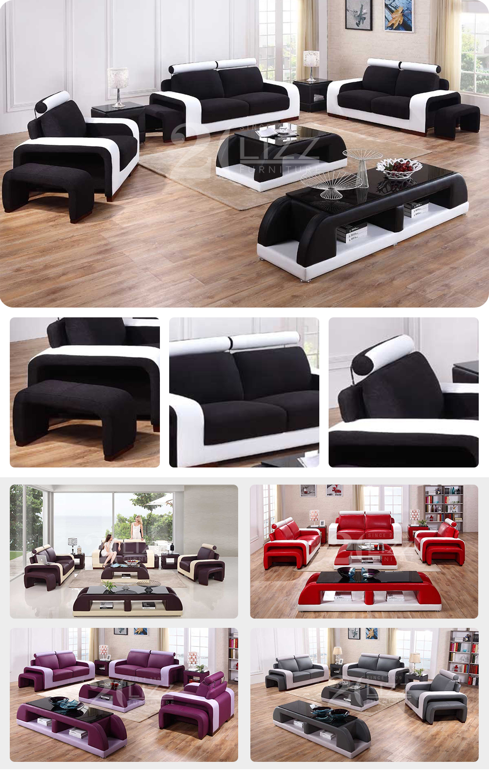 Sofa de cuero