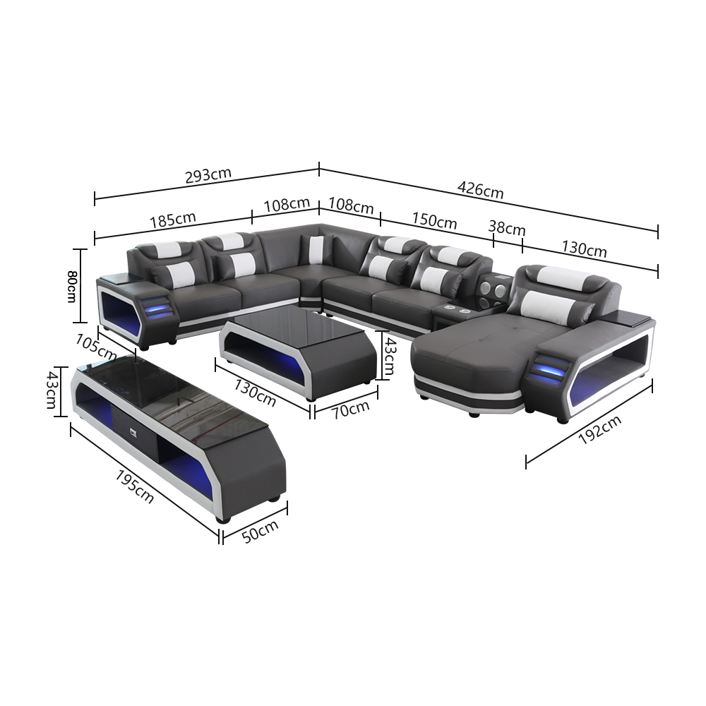 Sofa de cuero