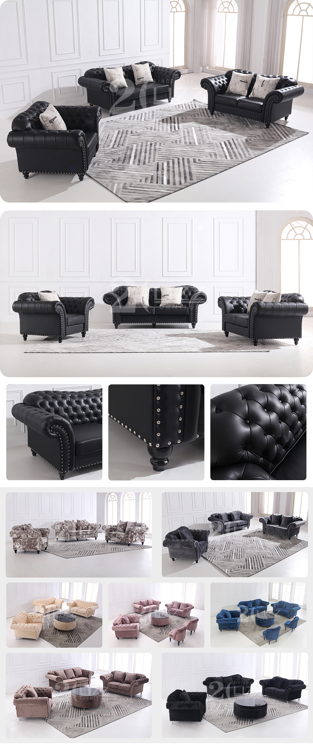 Sofa de cuero