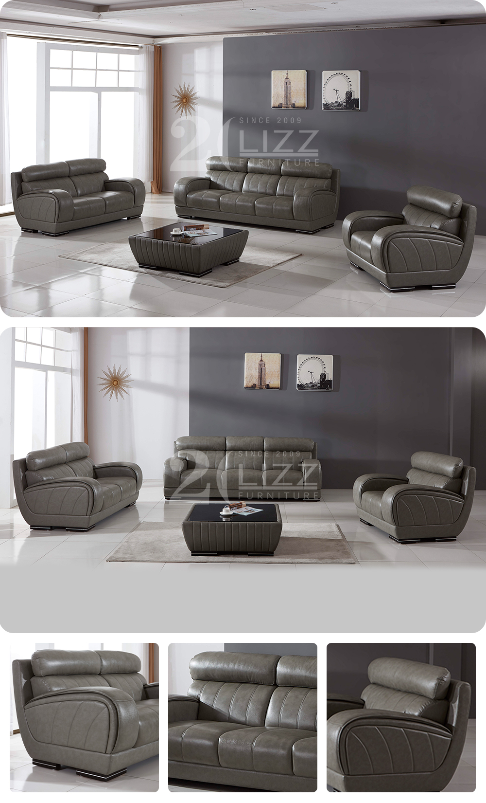 Sofa de cuero