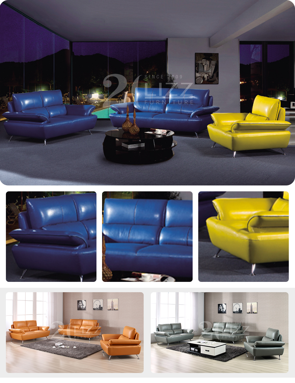 Sofa de cuero