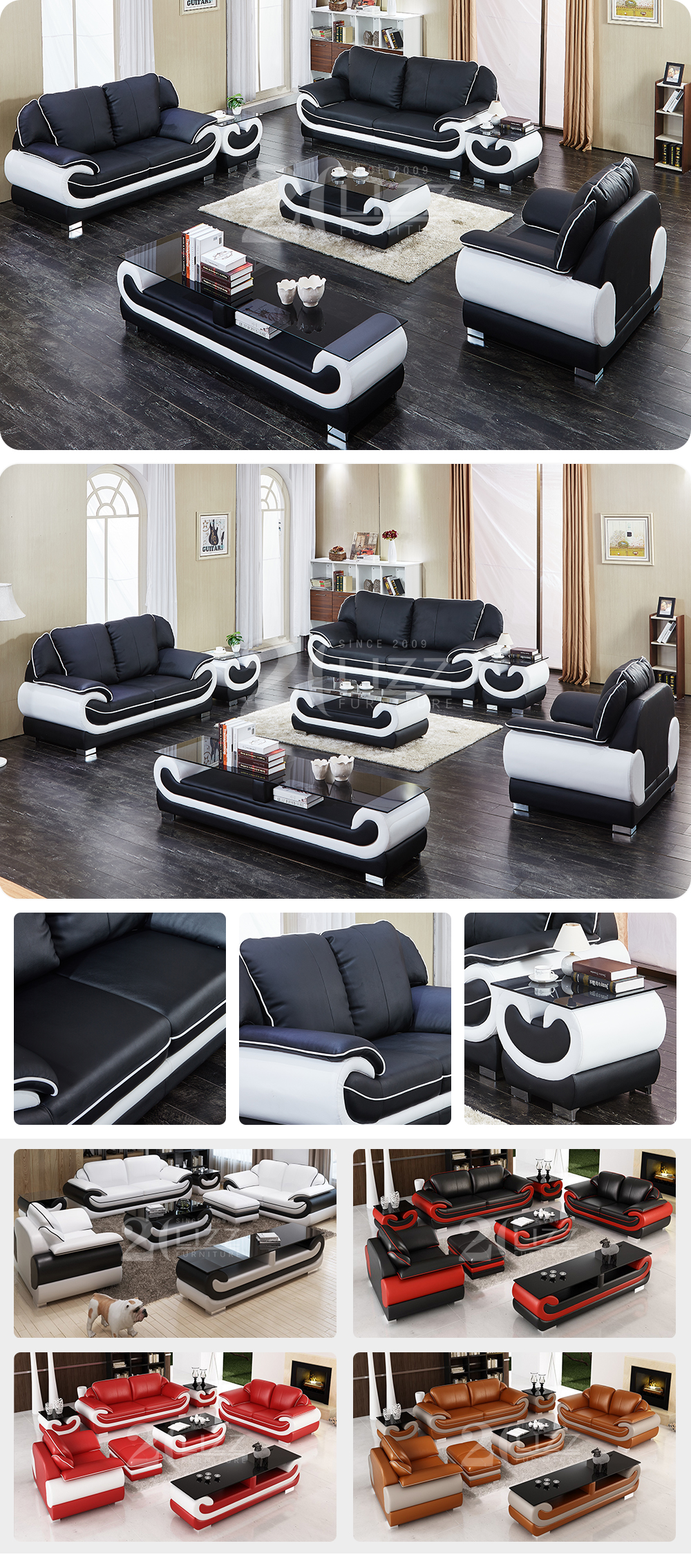 Sofa de cuero