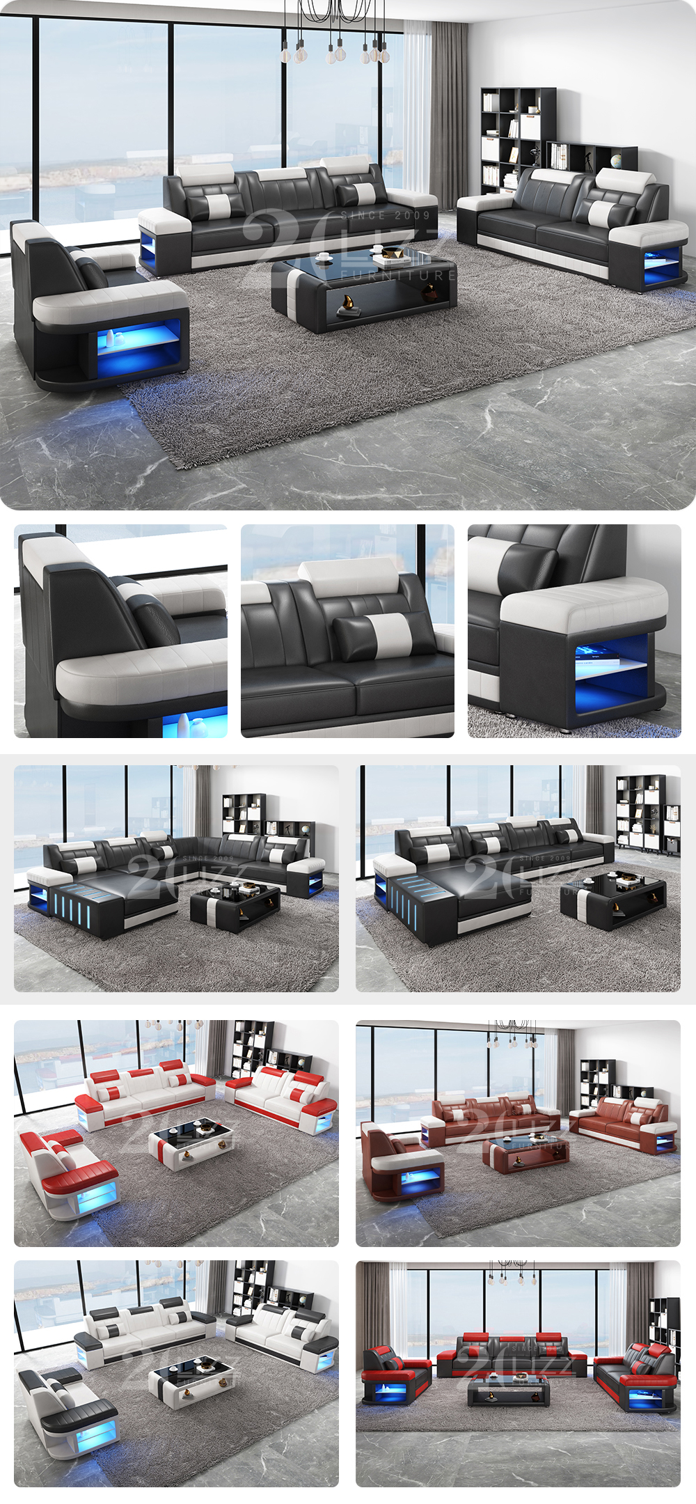 Sofa de cuero