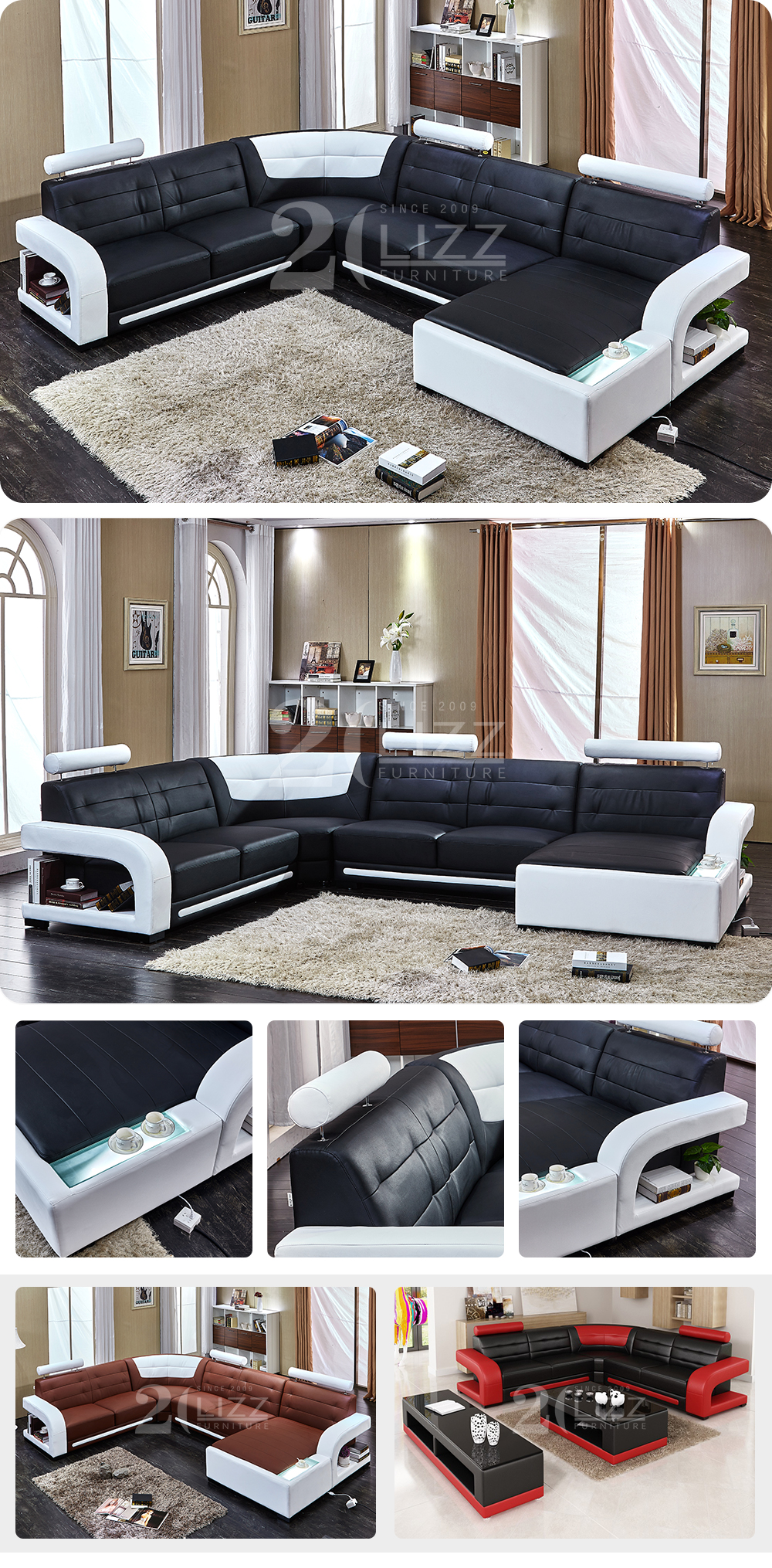Sofa de cuero