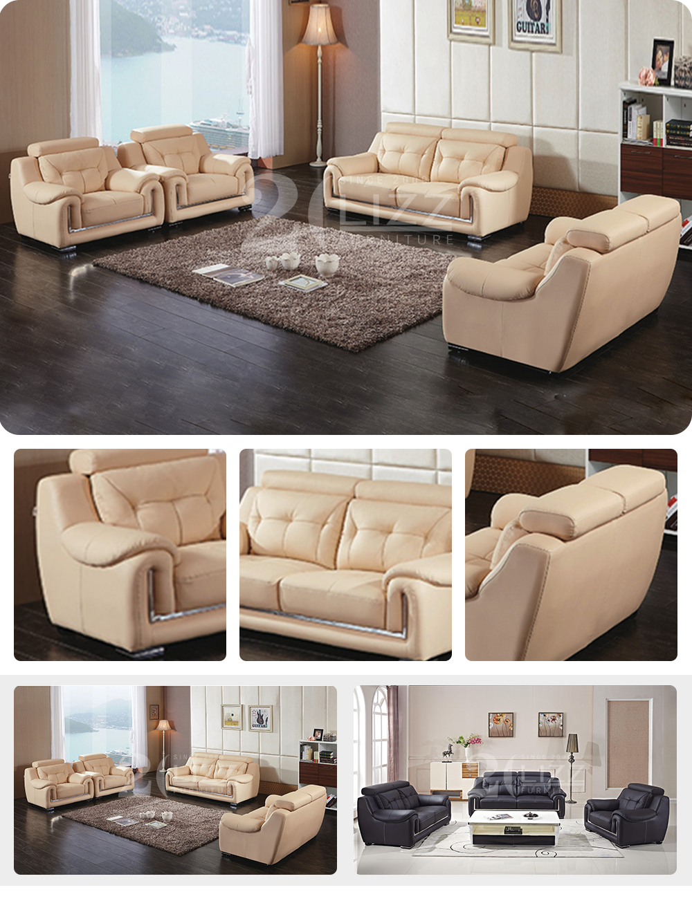 Sofa de cuero