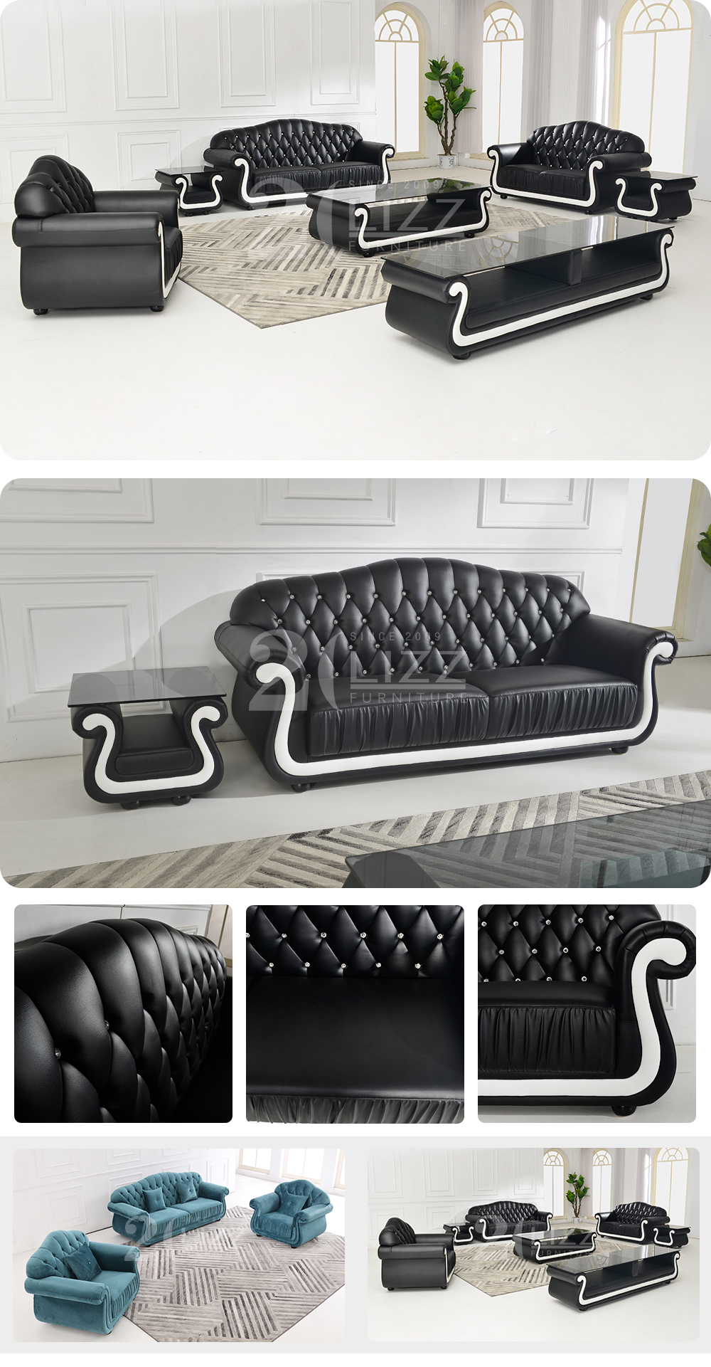 Sofa de cuero