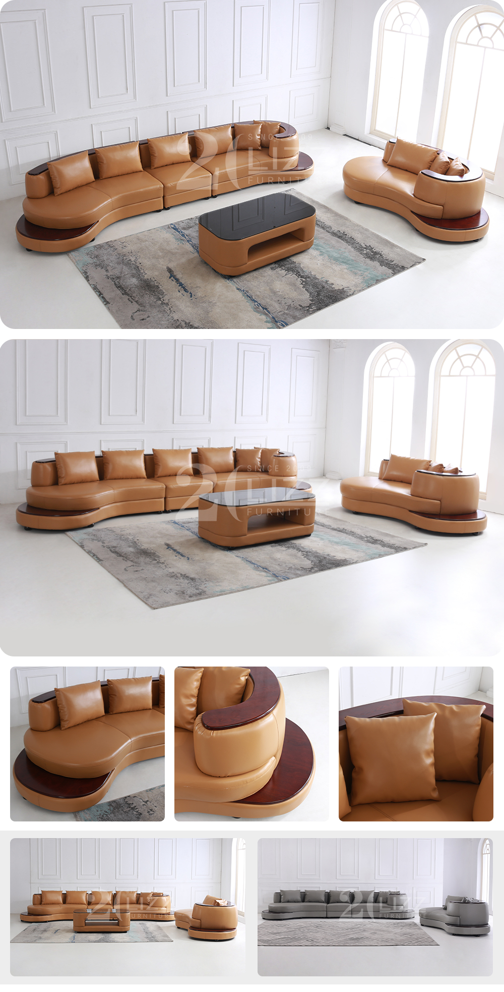 Sofa de cuero