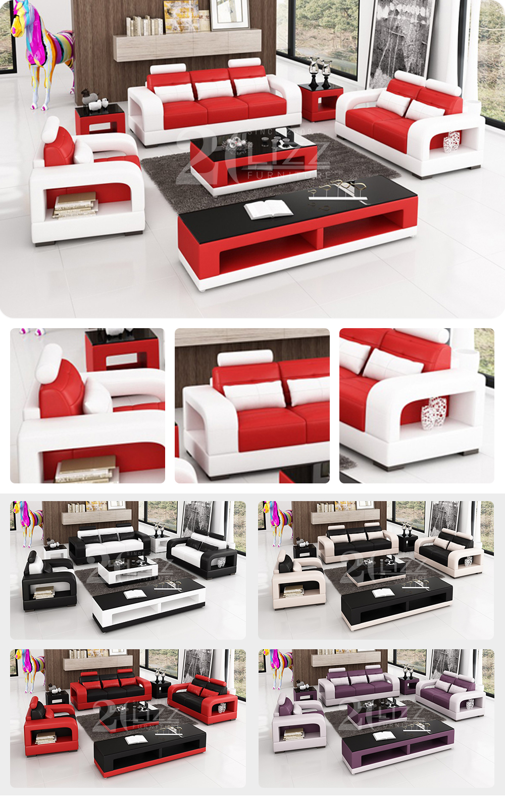 Sofa de cuero