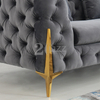 Sofá de tela de alta calidad de esquina de lujo