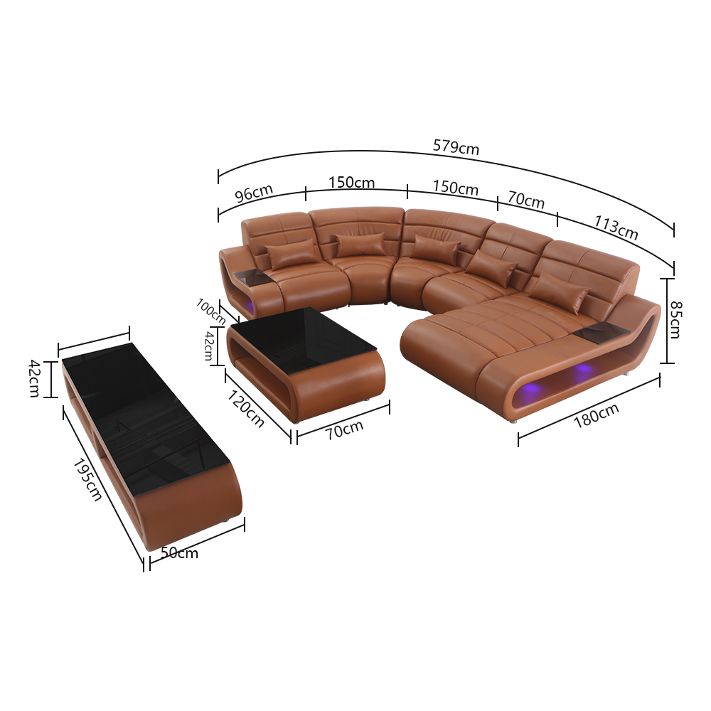 Sofa de cuero